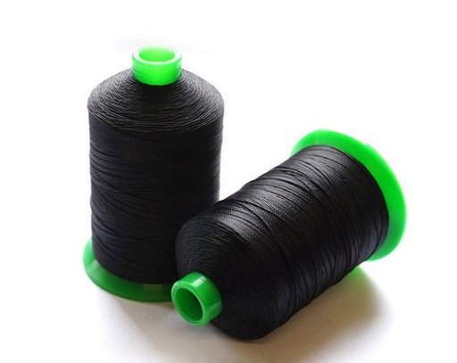 Polyester thread for tatting and crochet, black | Online Supermarket